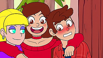 Parodi Kartun Gravity Falls: Puki Dicukur Dan Keseronokan Oral