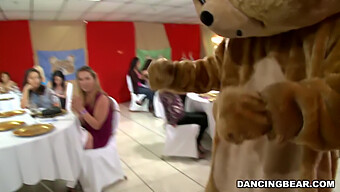 Join The Dancing Bear For A Wild Party With Deepthroat Action And More!