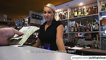 Beautiful Lenka Has Rough Sex In A Pub And Gets A Facial