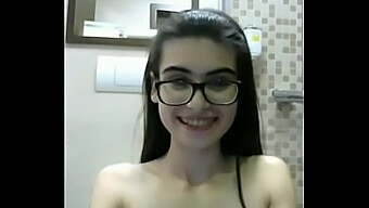 18-Year-Old Italian Teenie Girl Pleasures Herself On Camera