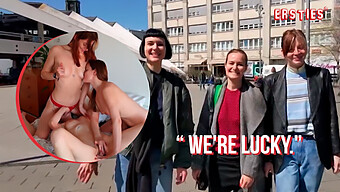 German Redheads Indulge In Lesbian Fun During Spring Break