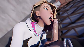 Bu 3d Videoda Spider-Gwen Ile Vahşi Bir Yolculuğa Hazır Olun!