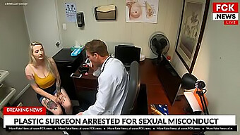 Voyeur Catches Plastic Surgeon And Tattooed Patient In Action