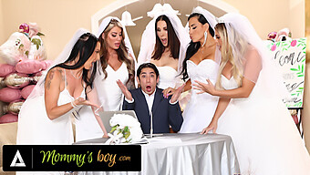 Furious Brides Punish Wedding Planner With Intense Gangbang