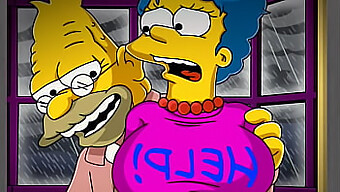 Marge Simpson, Die Unschuldige Hausfrau, Wird Von Einem Älteren Mann Wegen Ihrer Freizügigen Kleidung Als Prostituierte Verwechselt. Ihr Ehemann Homer Ist Währenddessen Bei Der Arbeit. Diese Comic-Visual Novel Erforscht Eine Wilde Bdsm-Begegnung, Während Marge Sexuell In All Ihre Engen Löcher Genommen Wird Und Sich Verschiedenen Fetisch-Szenarien Hingibt Und Ihre Vollbusige Hentai-Seite Zeigt.