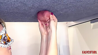 Painful Ballbusting Torture With A Russian Mistress