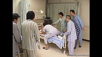 Asian Nurse Gets Creampied By Her Patients In A Group Sex Orgy