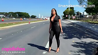 Asian Woman Gives Blowjob To Truck Driver On The Side Of The Road